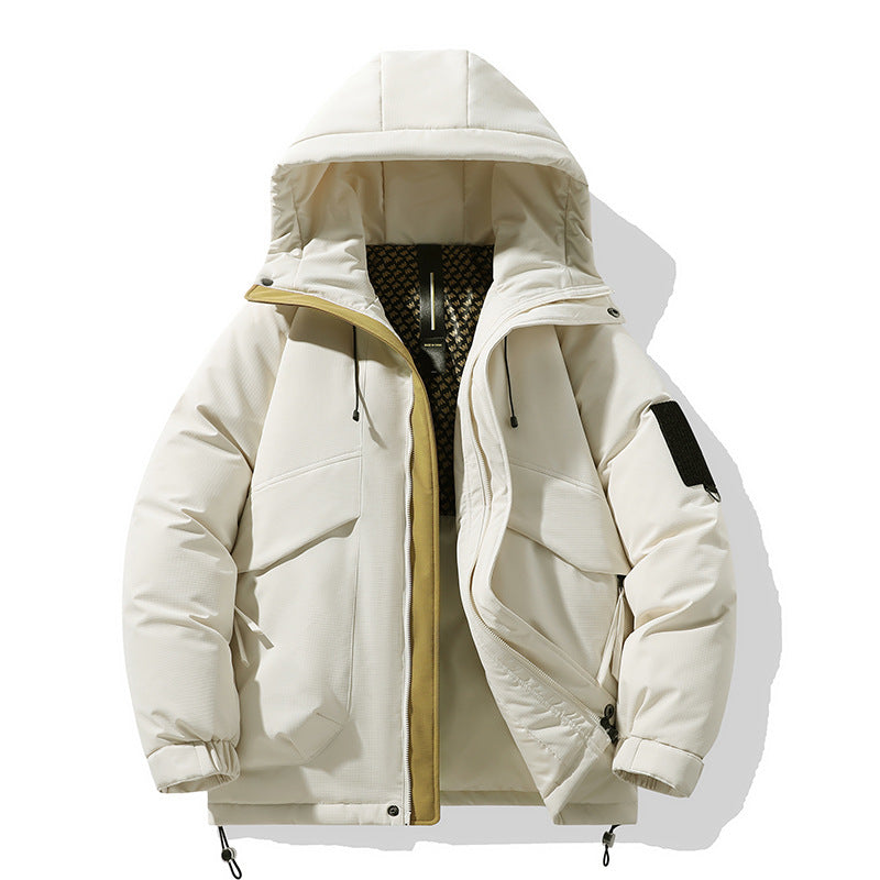 Insulated transitional jacket for men with practical inner lining Lune London
