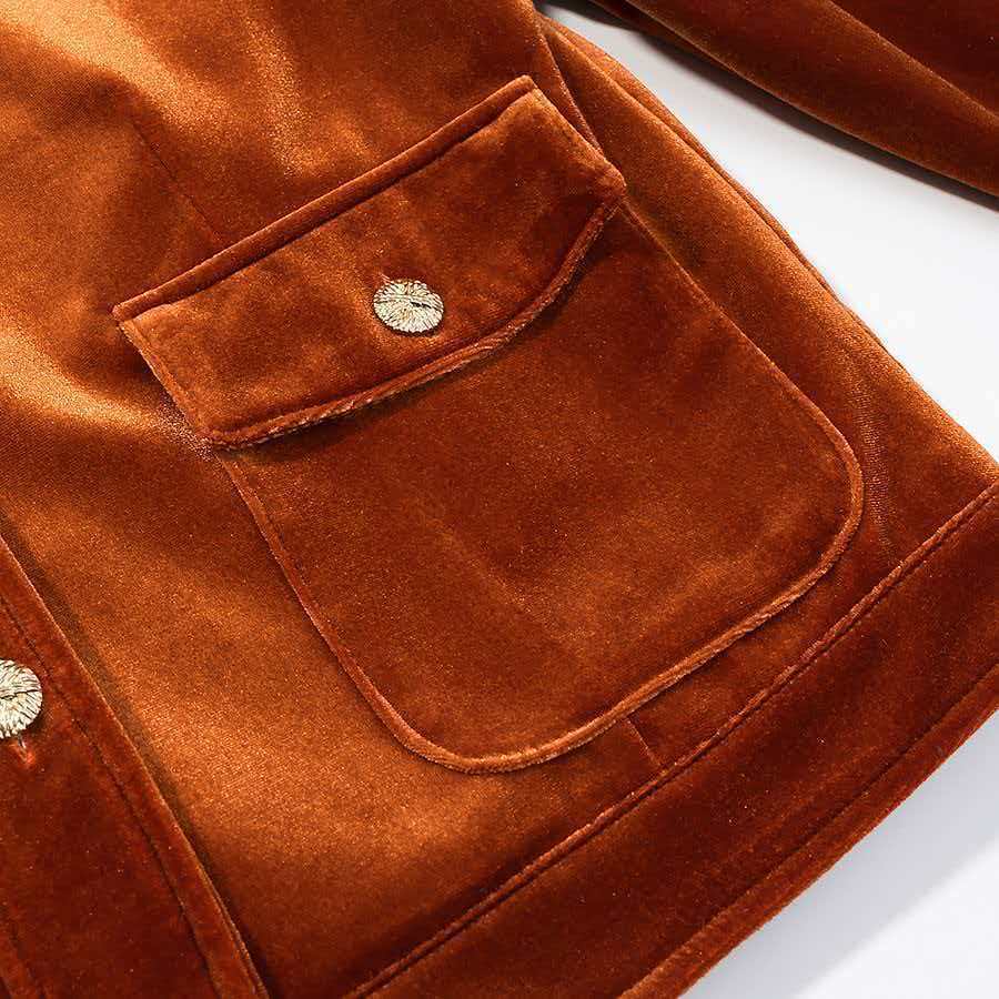 Veste en velours pour femmes avec coupe confortable Chic & Stil