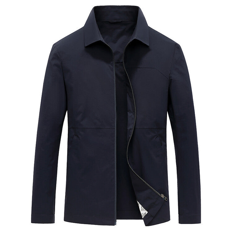 Lightweight transition jacket for men in minimalist style Lune London