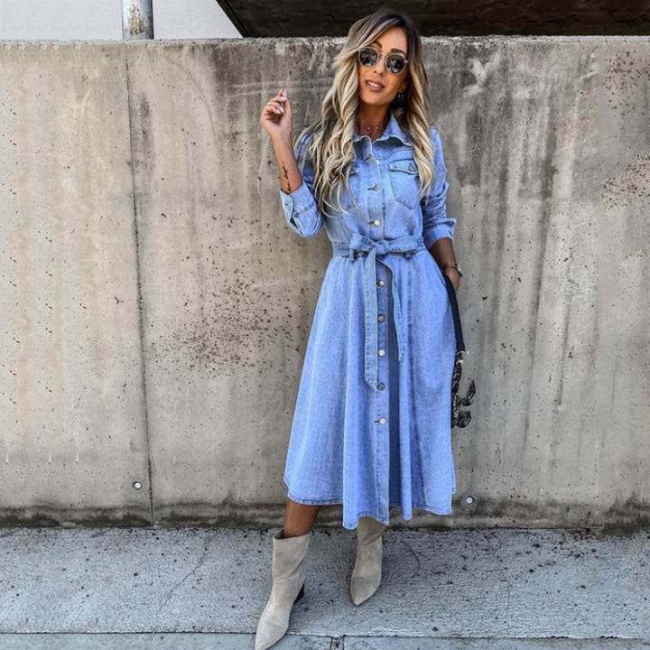 Robe en jean Chic & Stil pour femmes
