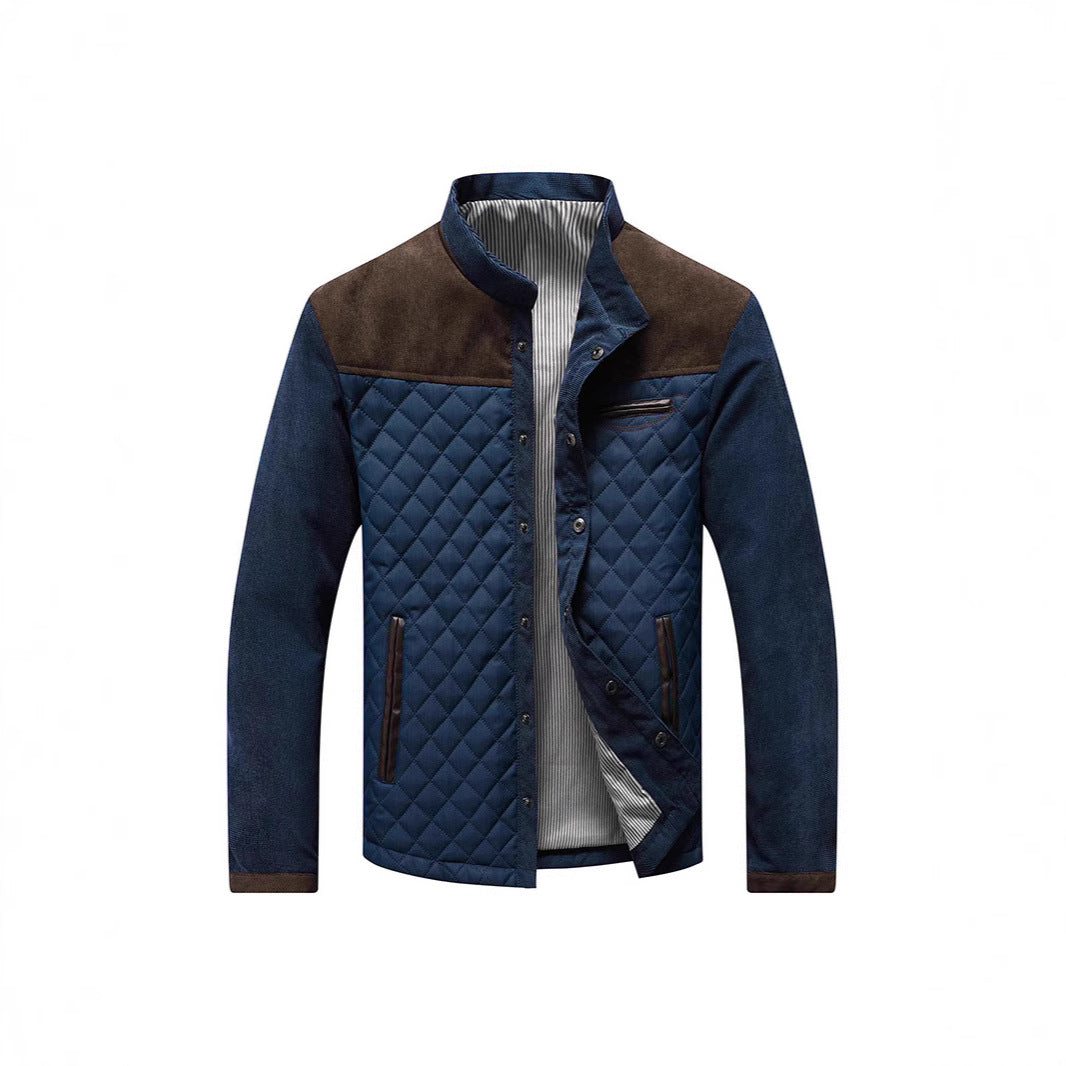Quilted leisure jacket for men with soft inner lining Lune London