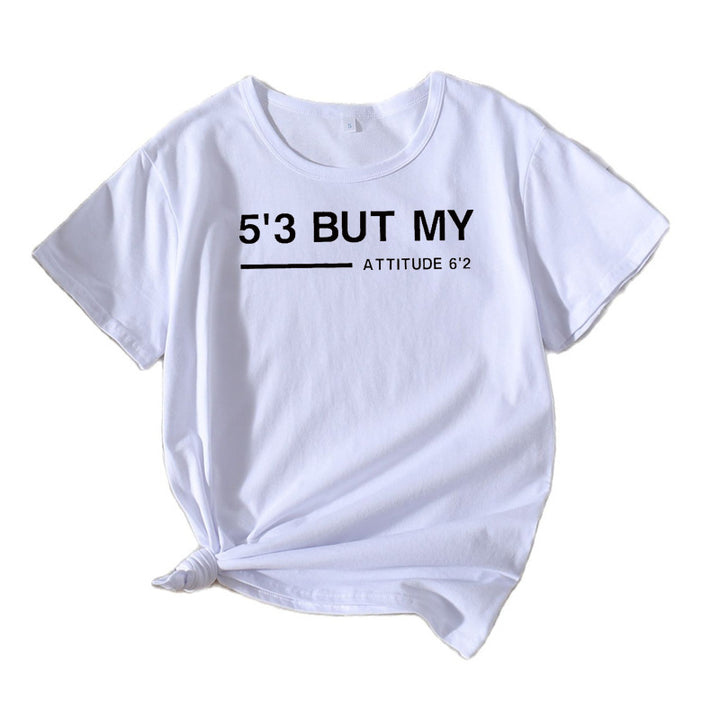 Ladies Casual Attitude Graphic T-shirt Lune London 1751262044