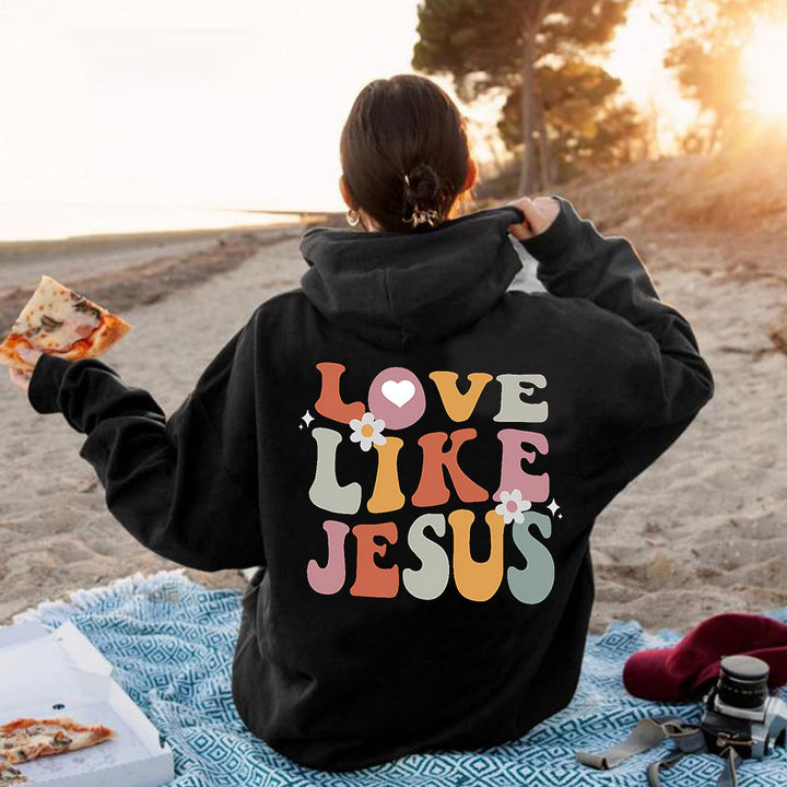 Women's cozy hoodie with inspiring print Lune London