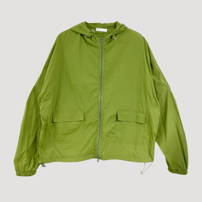 Veste coupe-vent décontractée pour femmes avec poches pratiques Chic & Stil