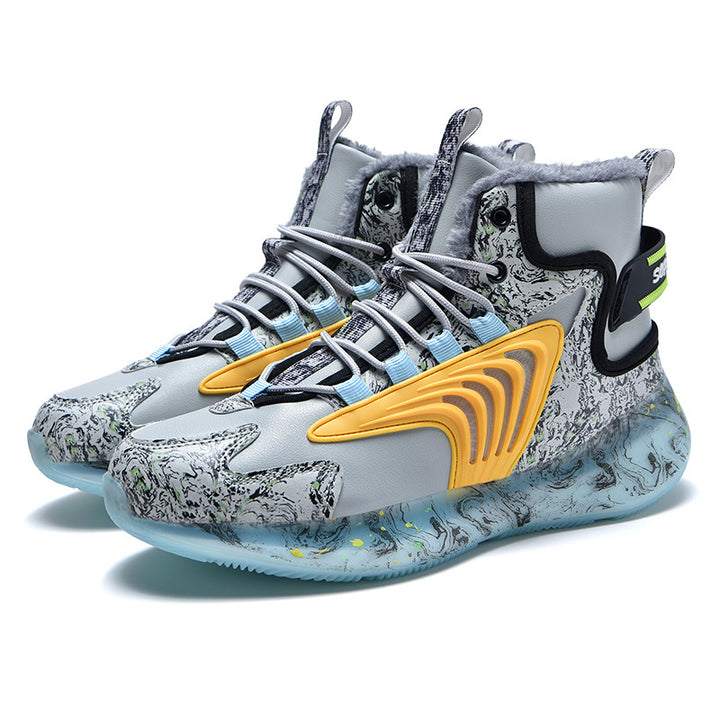 High-top sneakers for women with insulated inner lining and non-slip sole Lune London