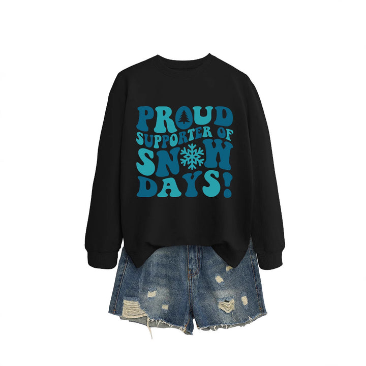 Sweatshirt femme avec imprimé créatif et coupe décontractée Chic & Stil
