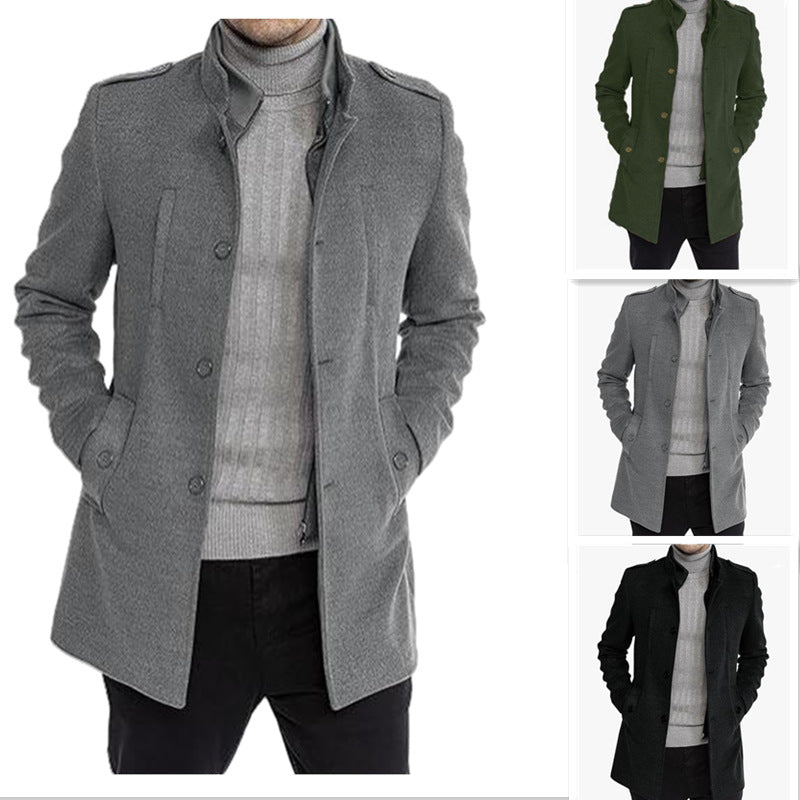 Stylish men's transition jacket with a modern fit and practical pockets Lune London