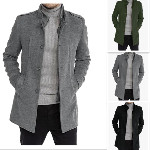 Stylish men's transition jacket with a modern fit and practical pockets Lune London