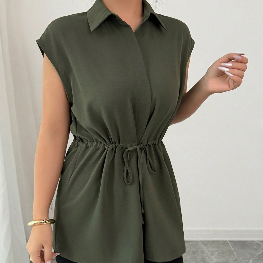 Women casual blouse with tailored cut Lune London