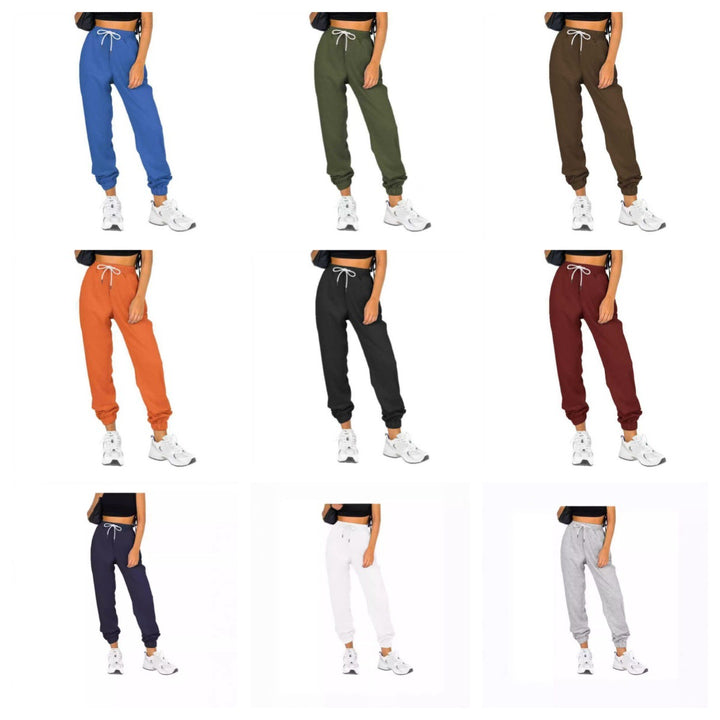 Women's training pants with elastic waist and relaxed fit Lune London