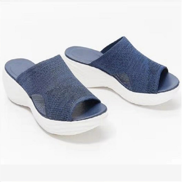 Comfortable Heeled Sandals for Women with Breathable Upper Material Lune London