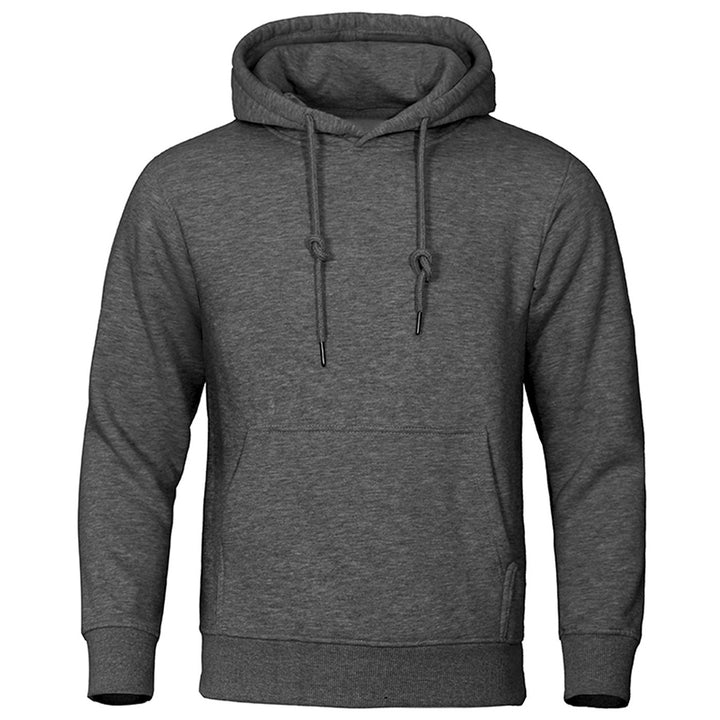 Men's hooded sweatshirt with soft inner lining and stylish details Lune London
