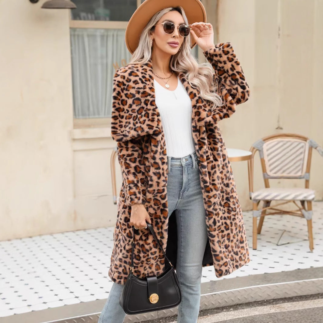 Women Long Leopard Model Lune London
