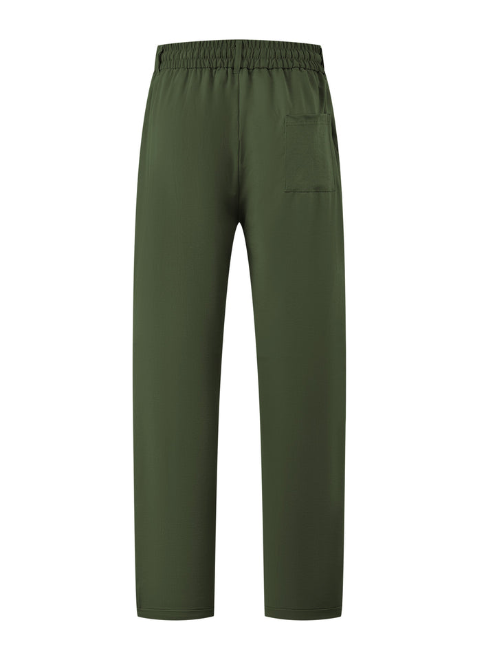 Functional leisure pants for men with elastic waist and practical side pockets Lune London
