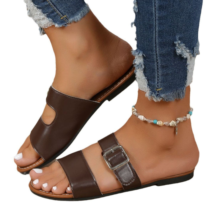 Women’s sandals with open toe area Lune London