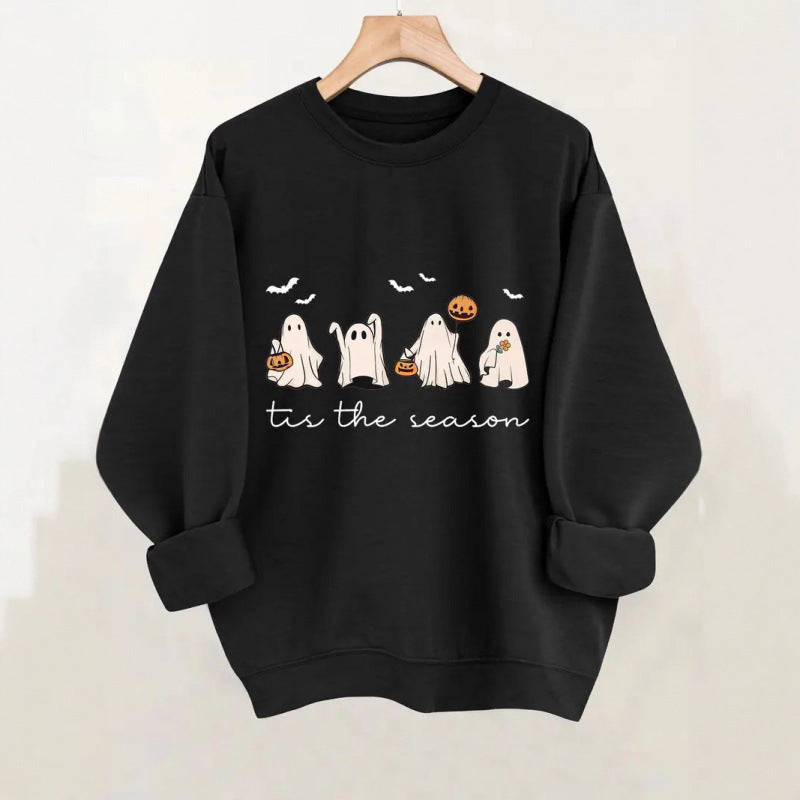 Women's sweatshirt with playfully spooky design Lune London