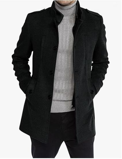 Stylish men's transition jacket with a modern fit and practical pockets Lune London