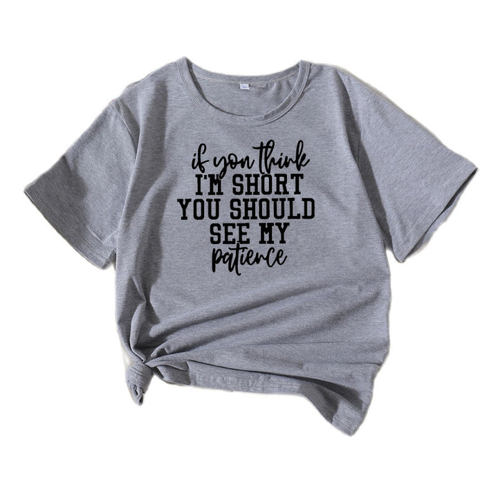Women Graphic Humor T-shirt Lune London