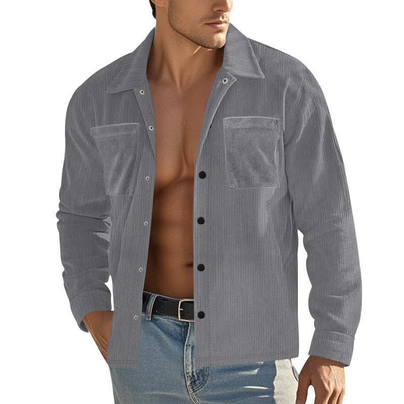 Corduroy jacket for men with practical pockets Lune London