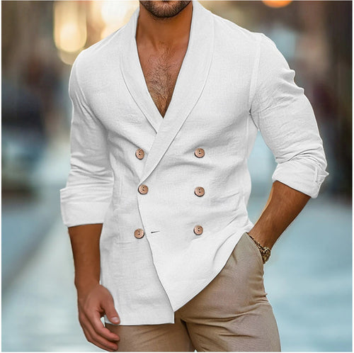 Elegant and stylish linen jacket for men Lune London