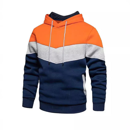 Men's athletic hoodie with an elegant color blend and practical pockets Lune London