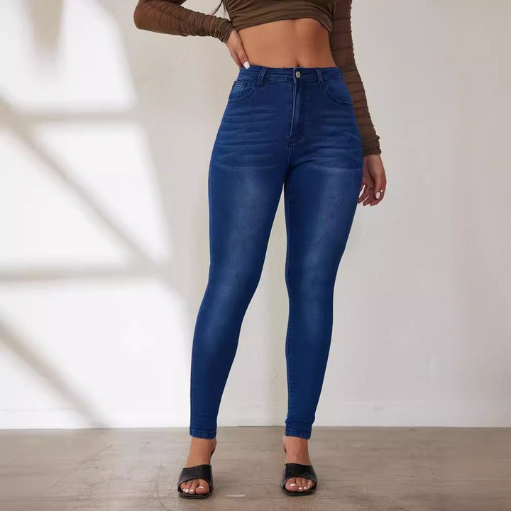 High-waisted skinny jeans for women with a fitted cut Lune London