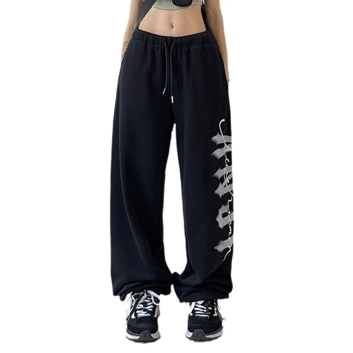 Women's Casual Leisure Pants with Fashionable Print Chic & Stil