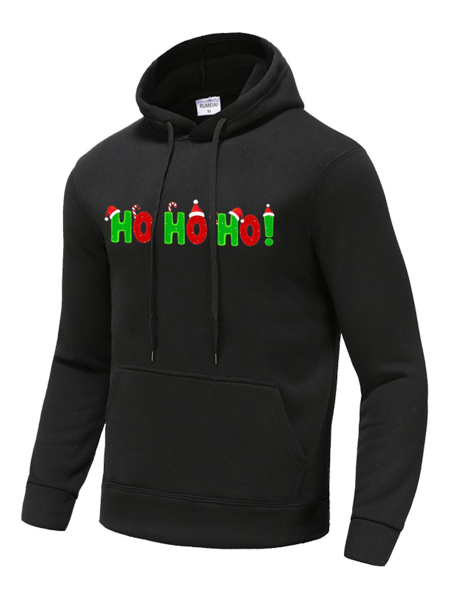 Men's Hoodie with festive inscription Lune London
