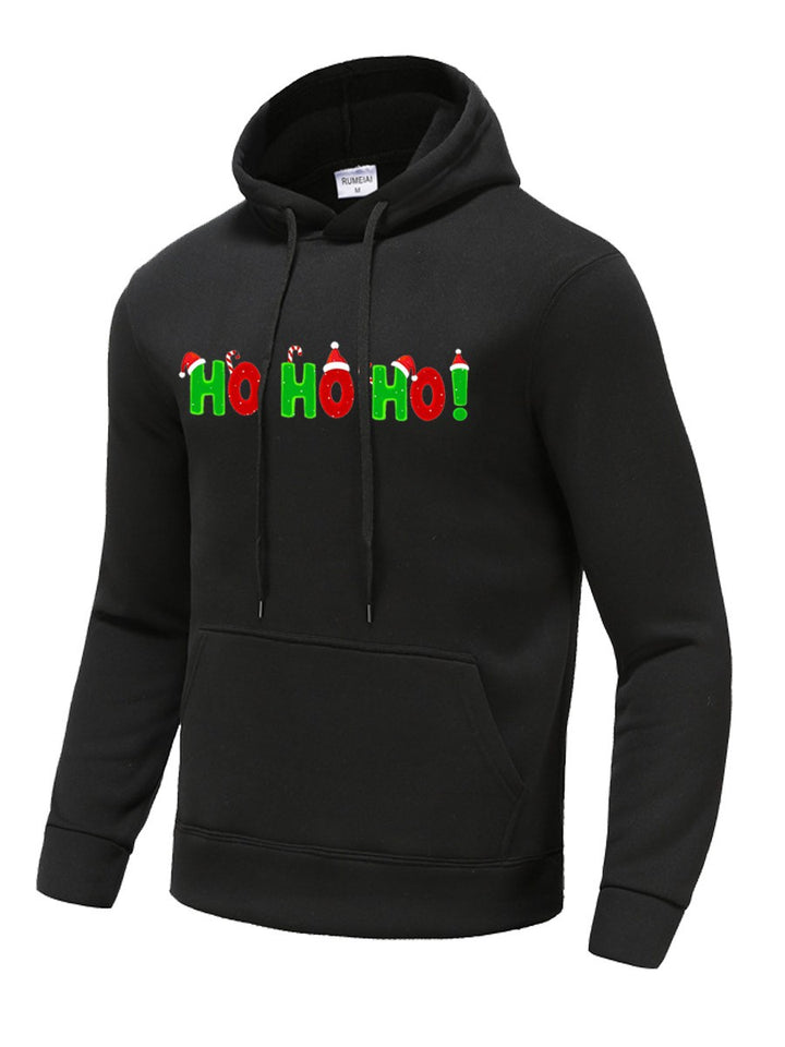 Men's Hoodie with festive inscription Lune London