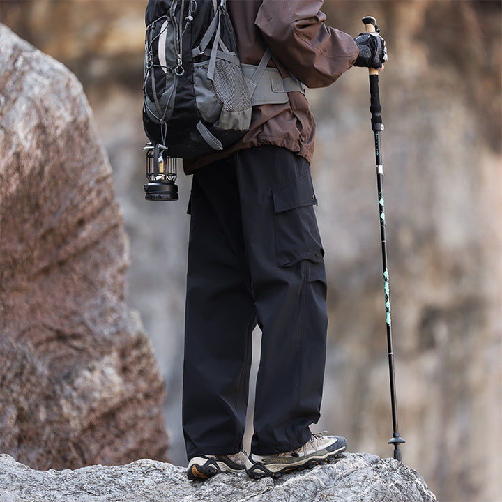 Functional hiking pants for men with multifunctional pockets Lune London