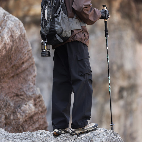 Functional hiking pants for men with multifunctional pockets Lune London