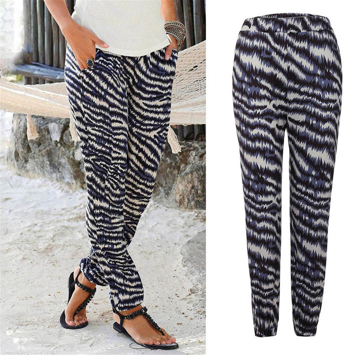 Lune London printed leisure pants for women