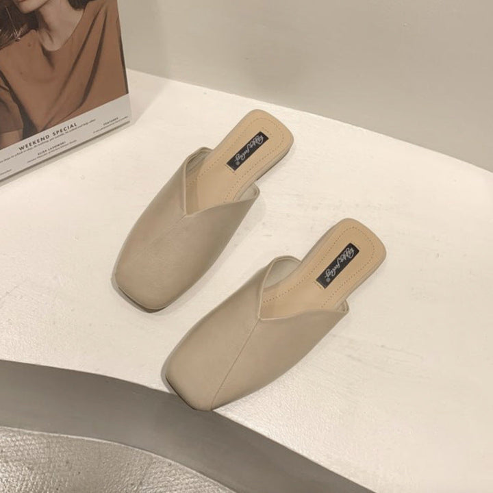 Women's Elegant and Modern Mules with Unique Cross-Design Lune London