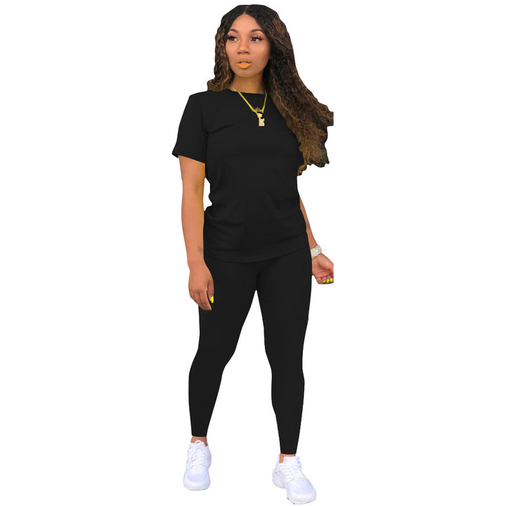 Women's sports set with T-shirt and leggings Lune London