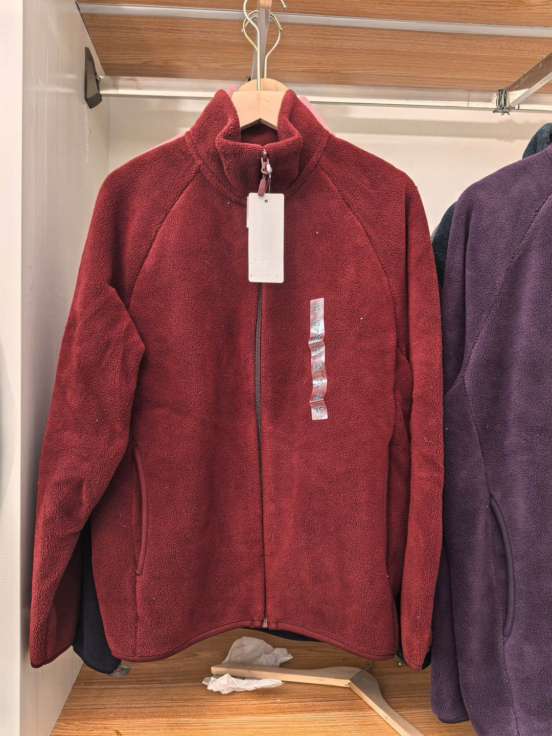 Veste en polaire pour femme avec col montant et poches latérales Chic & Stil