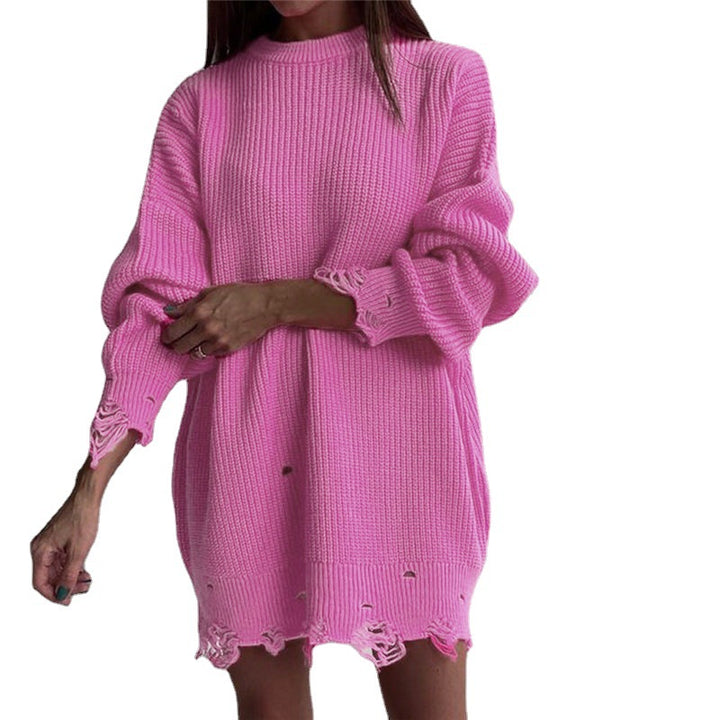 Oversized knit dress for women Lune London