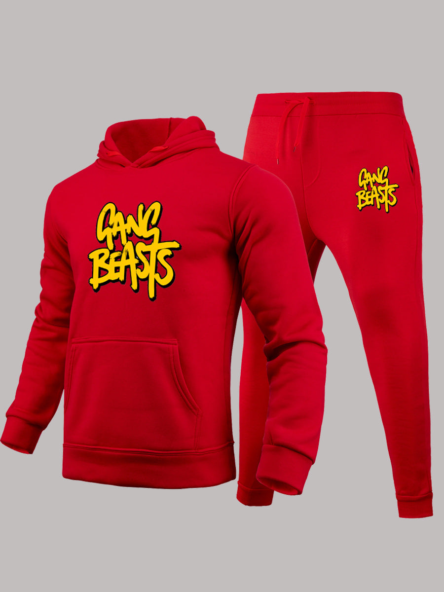 Men's sports set with striking graphic print Lune London