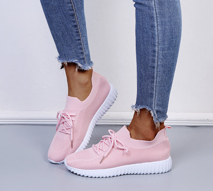 Breathable casual shoes for women with elastic upper Lune London