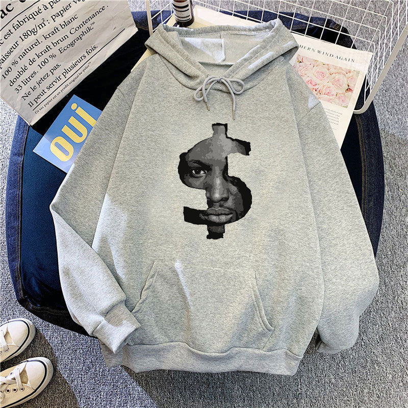 Women's hoodie with striking graphic print Chic & Stil