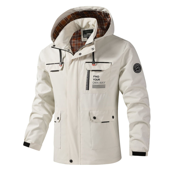 Waterproof multifunctional jacket for men Lune London
