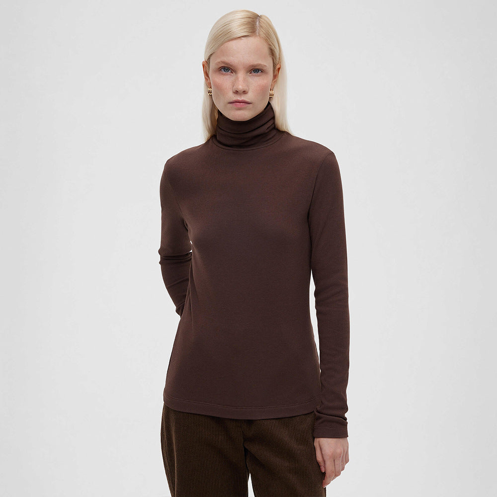 Women’s turtleneck long sleeve top Lune London