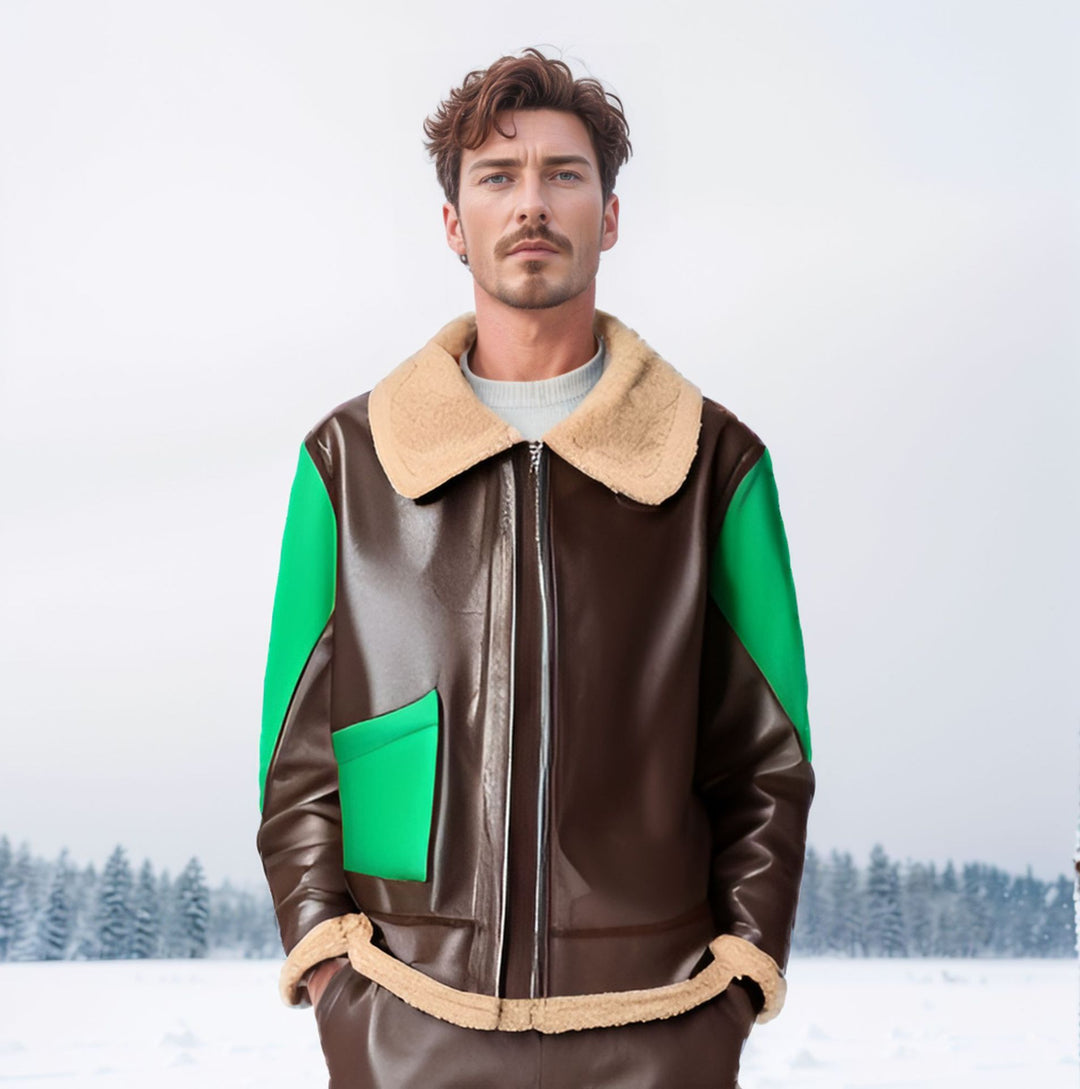Chic and Stylish Women's Fashion Leather Jacket