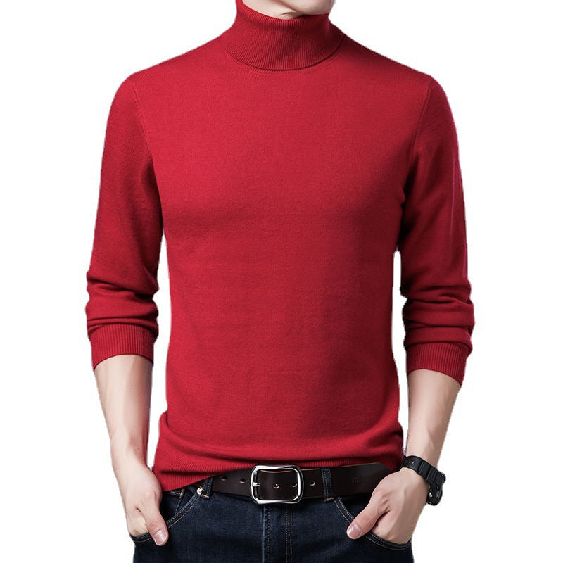 High-quality wool turtleneck sweater for men Lune London
