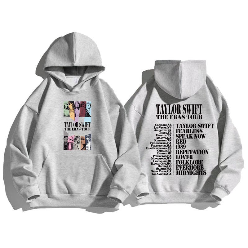 Women's hoodie with artistic motif and inspiring listing Chic & Stil