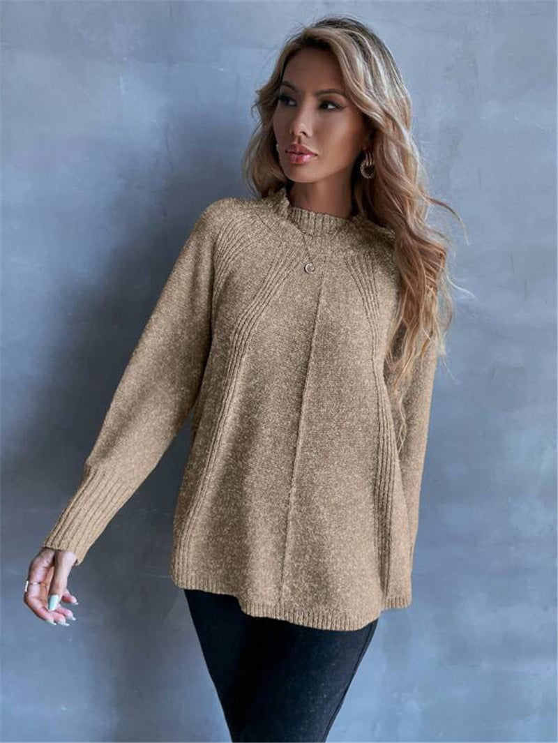 Ladies Oversized Knitted Sweater Lune London