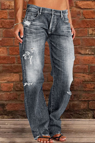 Lune London | Women's loose jeans in used look