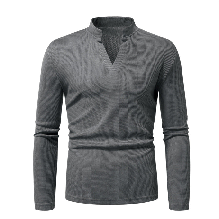 Men's long sleeve shirt with textured surface Lune London