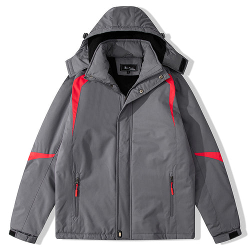 Lady insulated outdoor jacket with adjustable hood Lune London