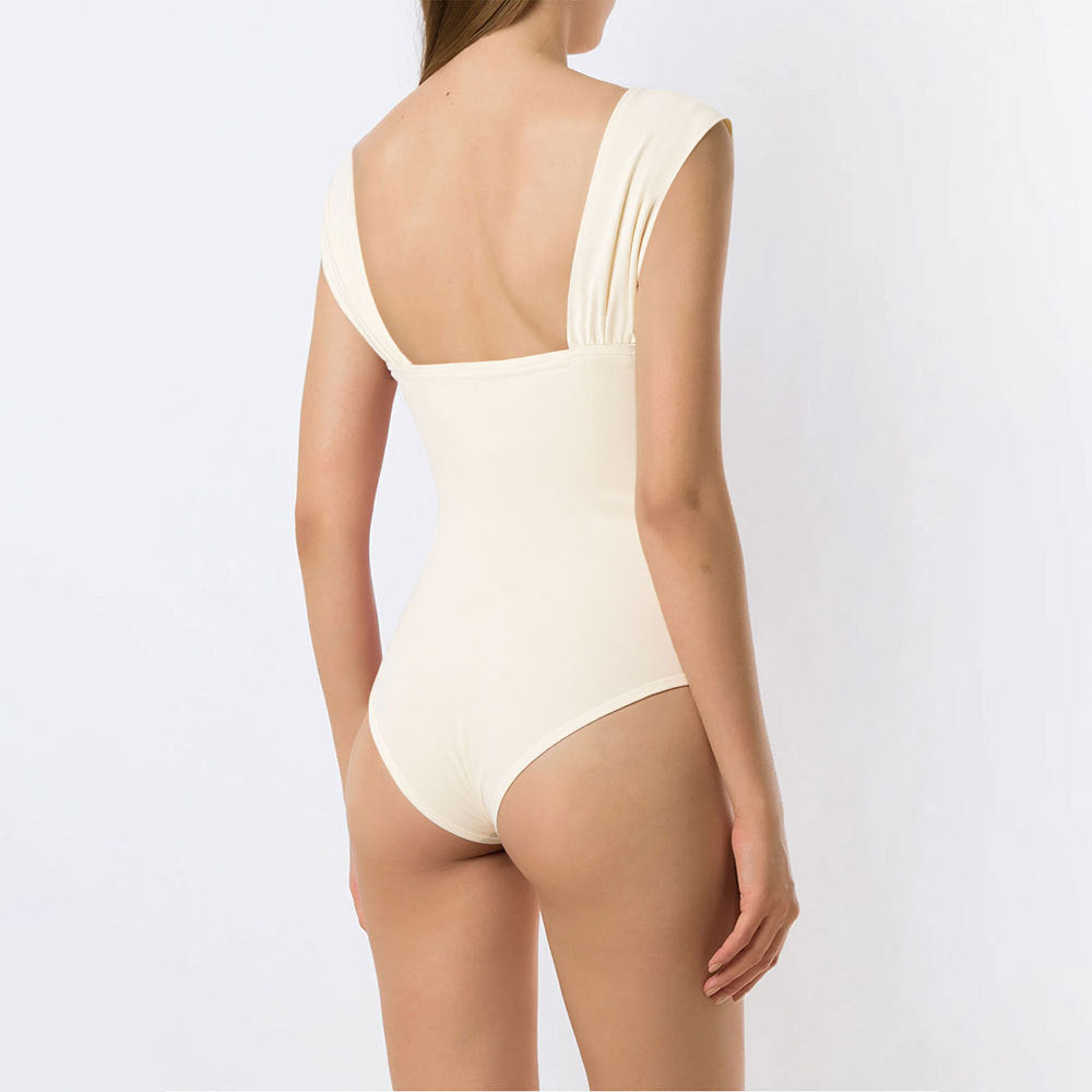 Women's swimsuit with an elegant cut and sophisticated strap details Chic & Stil
