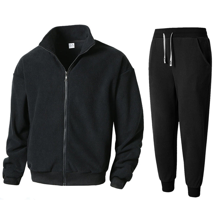 Men's Fleece Relax Suit with High Collar Lune London